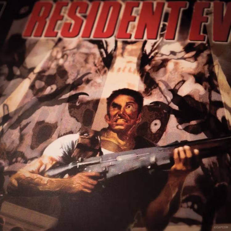 Resident Evil 30th Anniversary Limited Edition Metal CD-ROM Replica