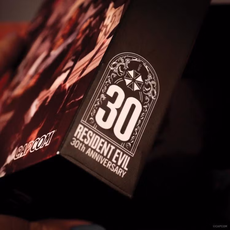 Resident Evil 30th Anniversary Limited Edition Metal CD-ROM Replica