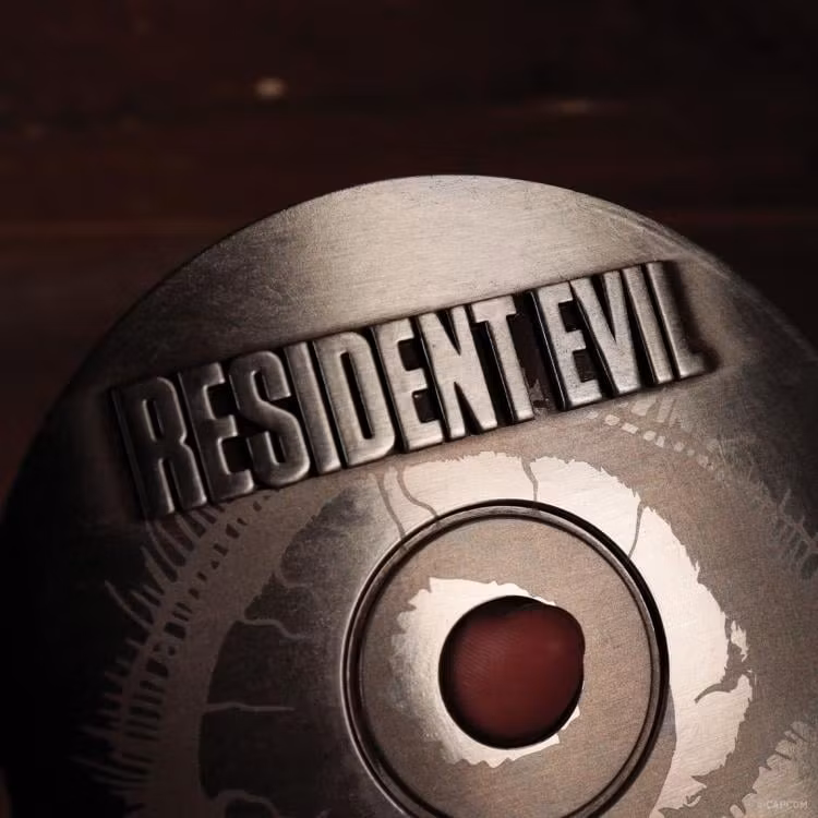 Resident Evil 30th Anniversary Limited Edition Metal CD-ROM Replica
