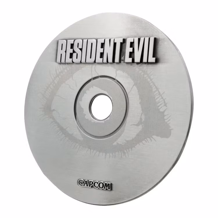 Resident Evil 30th Anniversary Limited Edition Metal CD-ROM Replica
