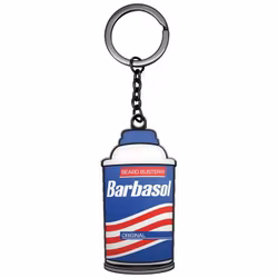 Jurassic Park Keychain Sliding Barbasol Can