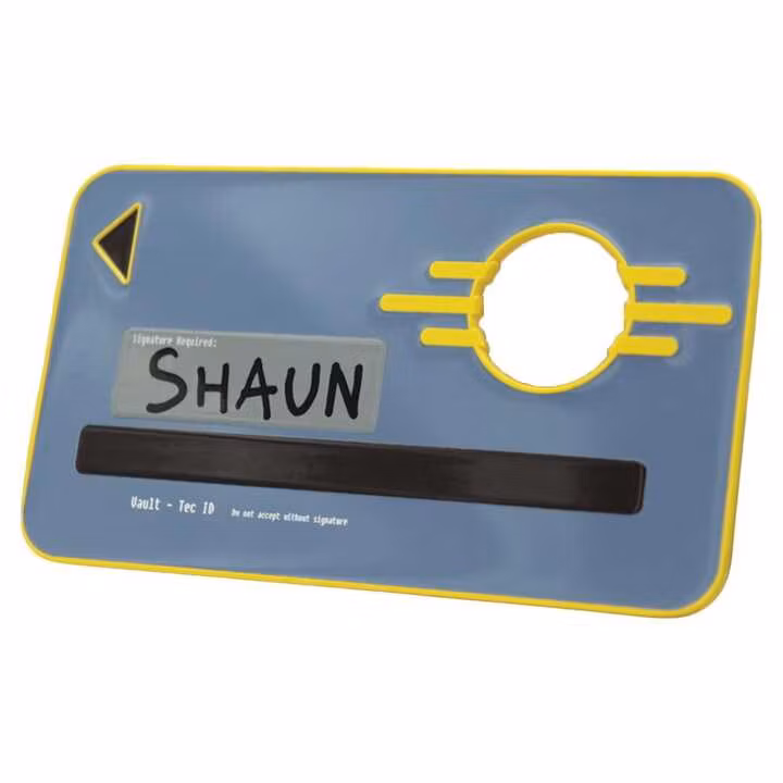 Fallout Replica Security Keycard Vault 111 Limited Edition