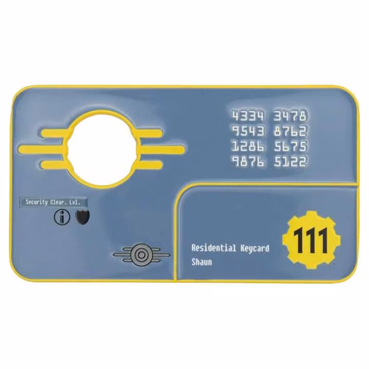 Fallout Replica Security Keycard Vault 111 Limited Edition