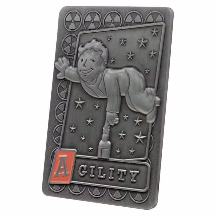 Fallout Ingots with Album S.P.E.C.I.A.L. Perk Card Collector’s Album