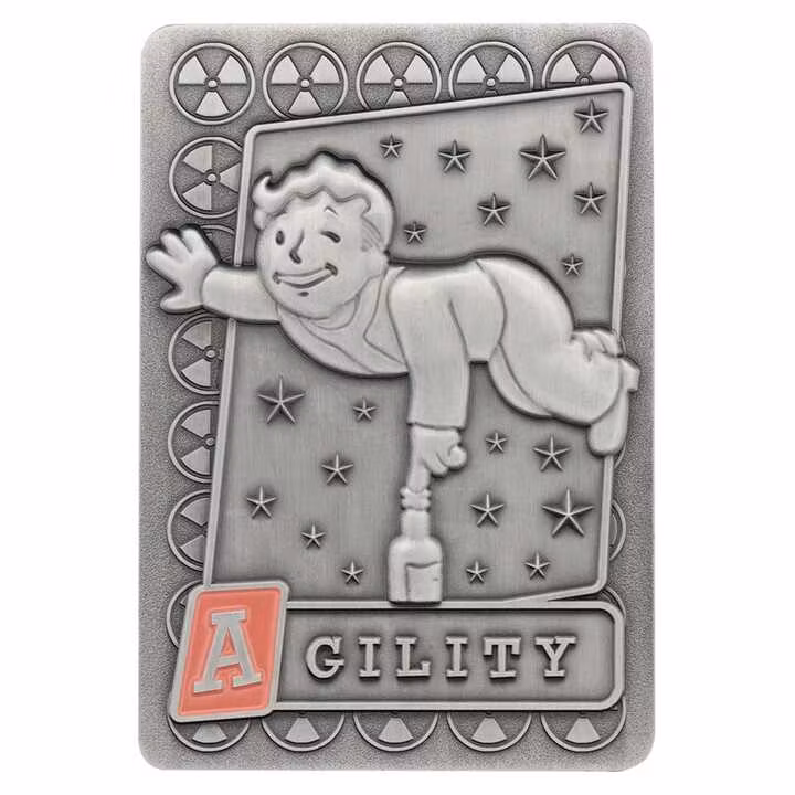 Fallout Ingots with Album S.P.E.C.I.A.L. Perk Card Collector’s Album