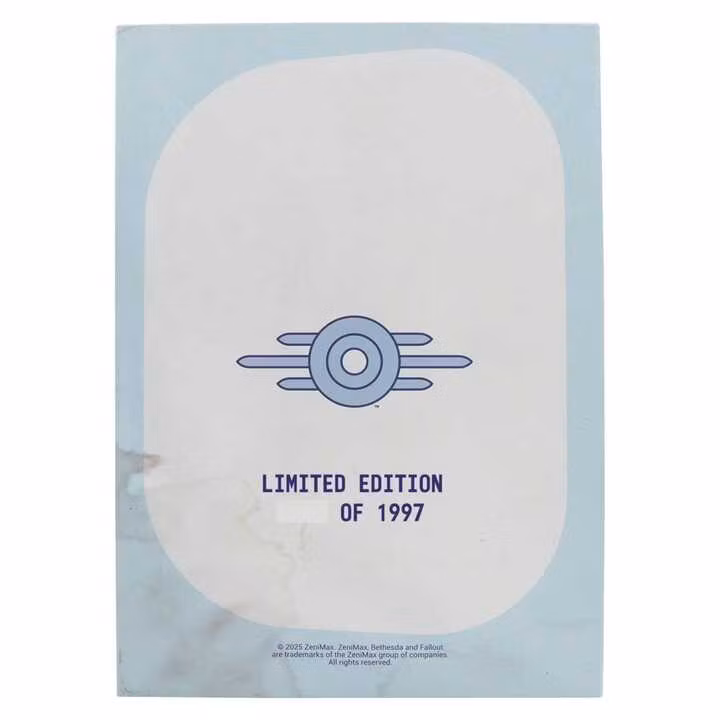Fallout Ingots with Album S.P.E.C.I.A.L. Perk Card Collector’s Album