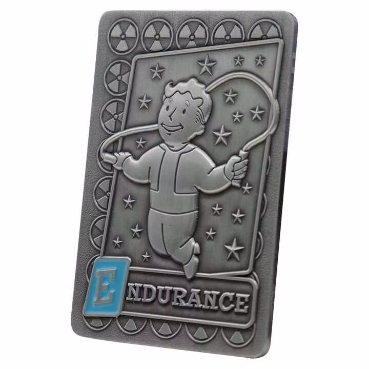 Fallout Ingots with Album S.P.E.C.I.A.L. Perk Card Collector’s Album