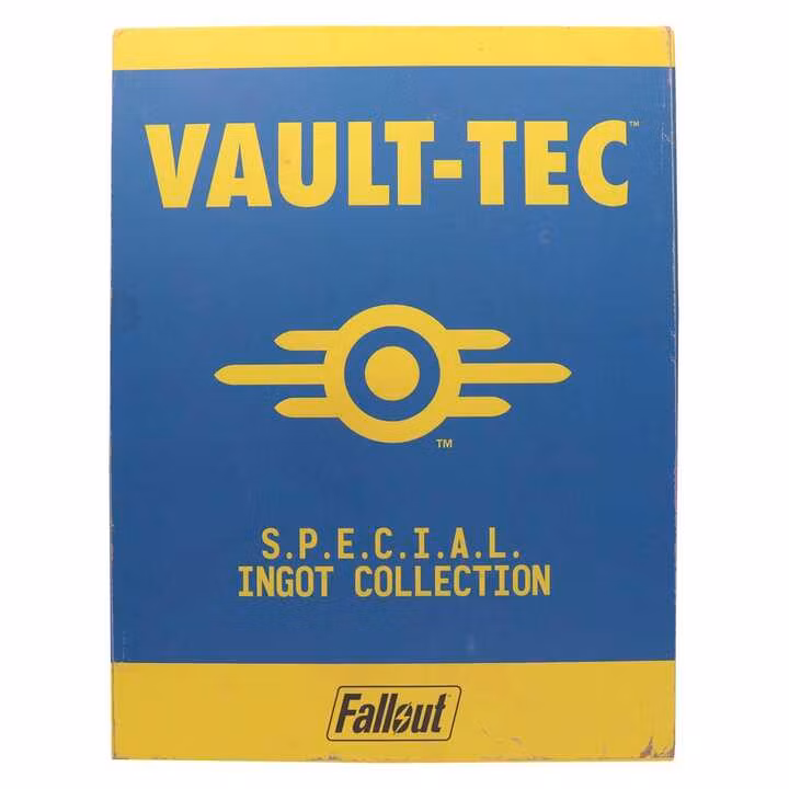 Fallout Ingots with Album S.P.E.C.I.A.L. Perk Card Collector’s Album