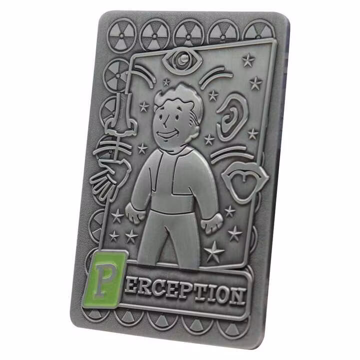 Fallout Ingots with Album S.P.E.C.I.A.L. Perk Card Collector’s Album