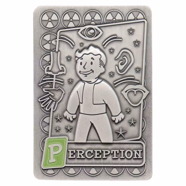 Fallout Ingots with Album S.P.E.C.I.A.L. Perk Card Collector’s Album