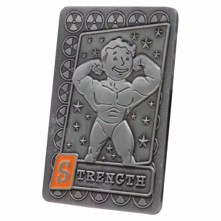 Fallout Ingots with Album S.P.E.C.I.A.L. Perk Card Collector’s Album