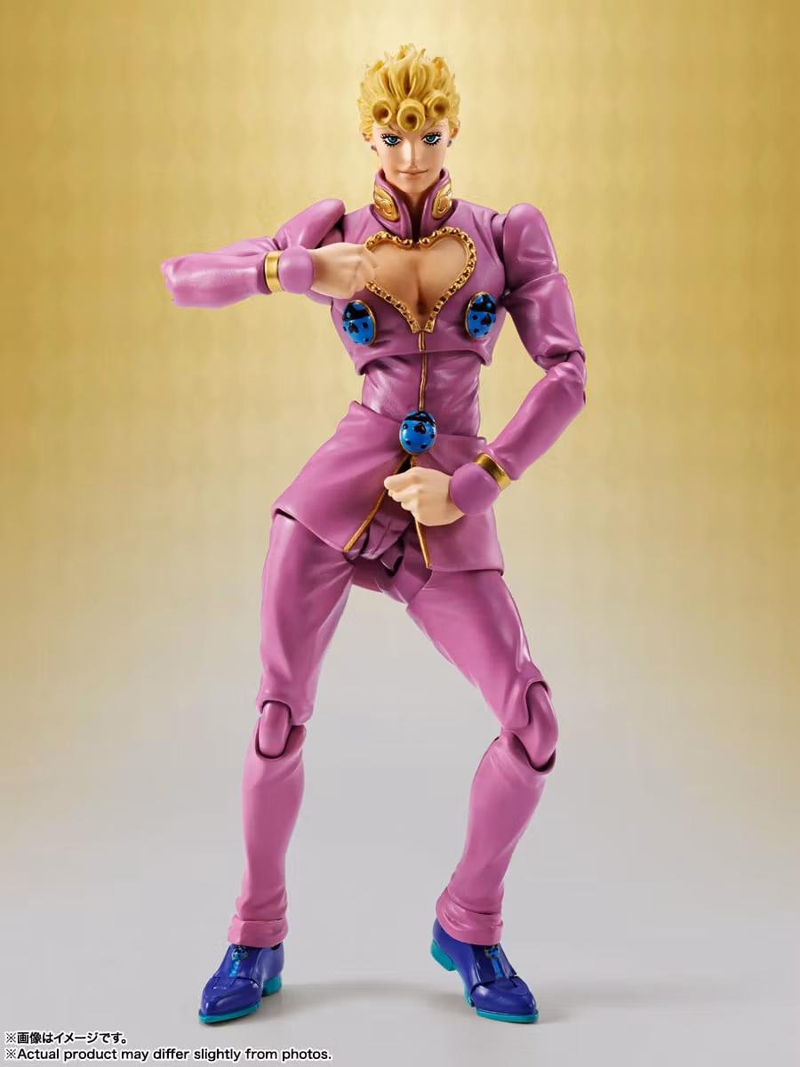 JoJo's Bizarre Adventure: Golden Wind S.H.Figuarts Giorno Giovanna Action Figure