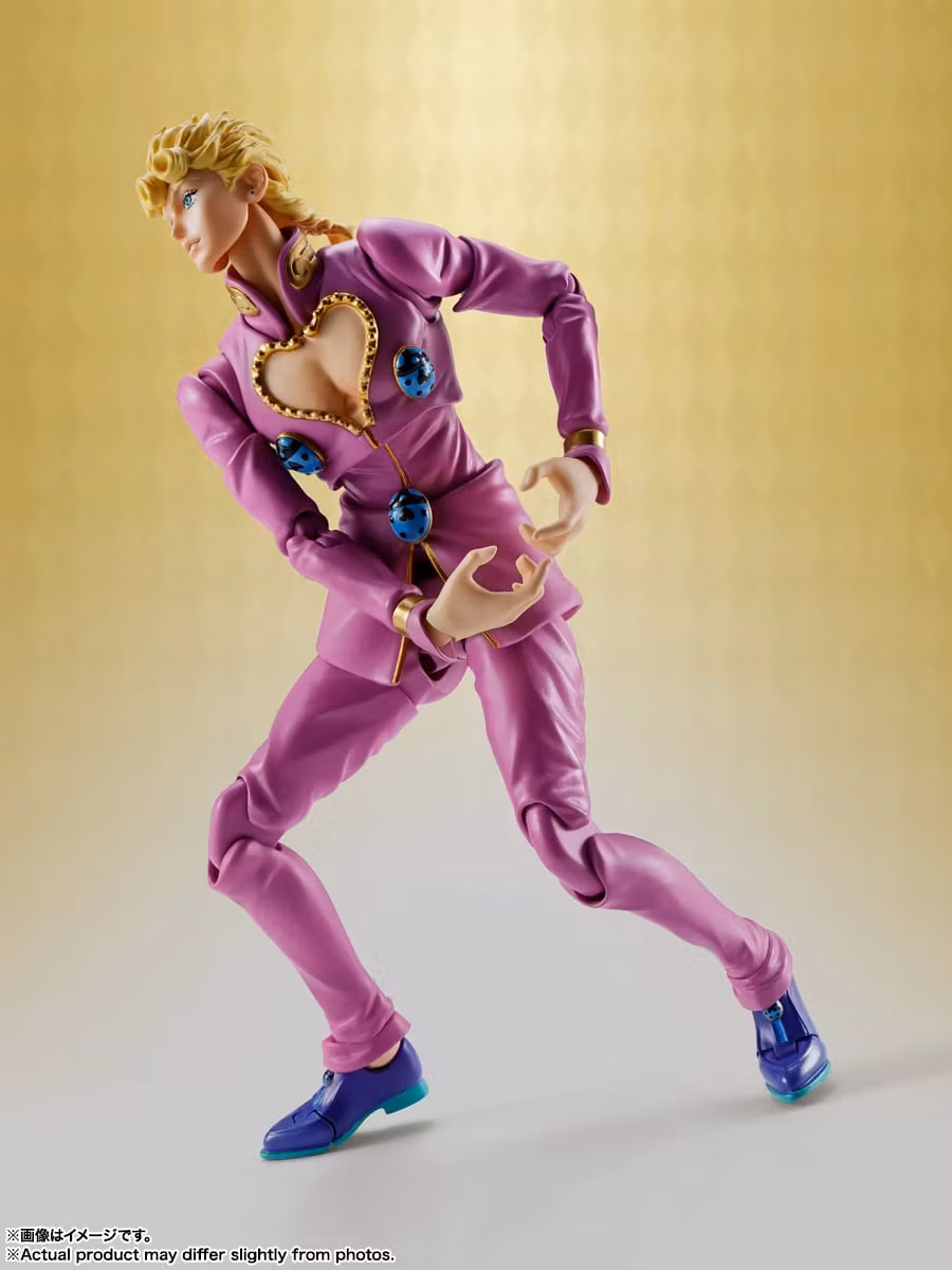 JoJo's Bizarre Adventure: Golden Wind S.H.Figuarts Giorno Giovanna Action Figure
