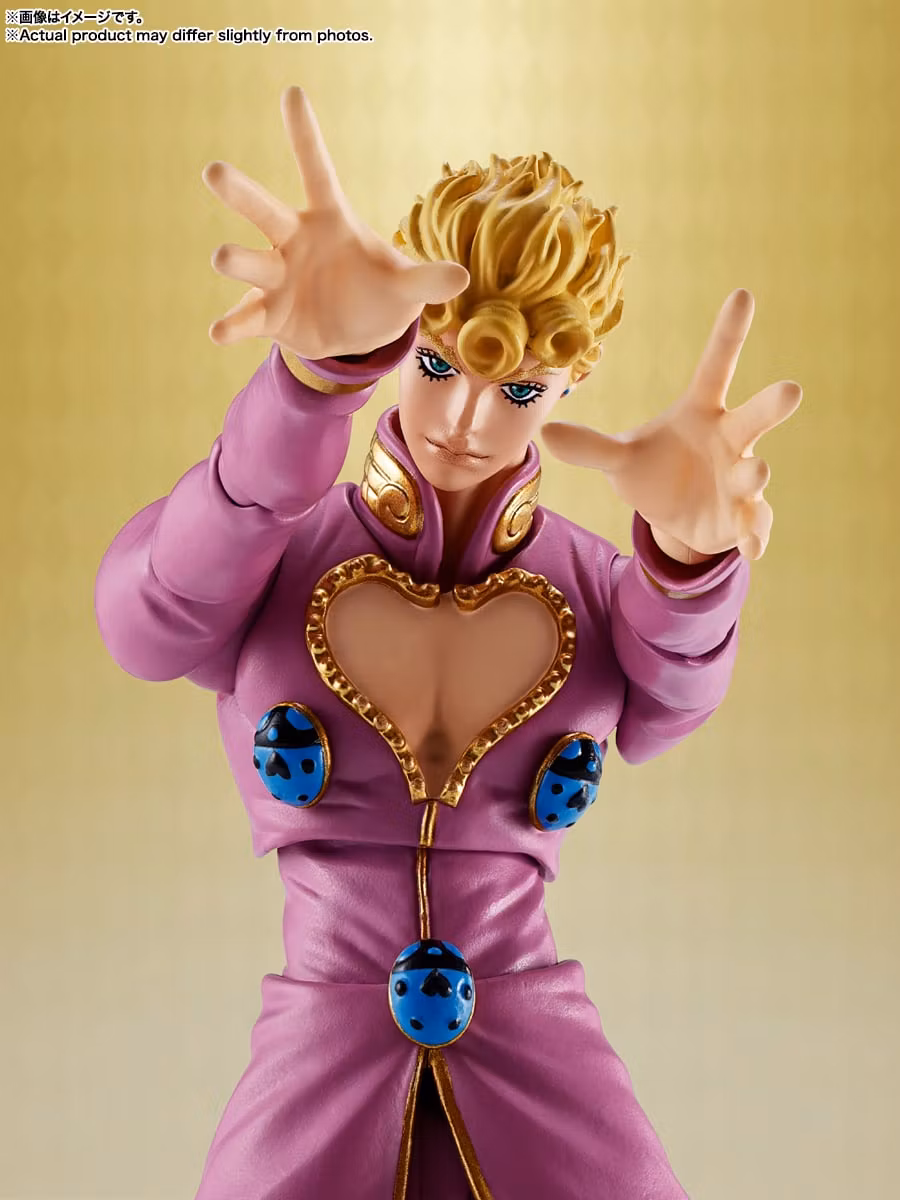 JoJo's Bizarre Adventure: Golden Wind S.H.Figuarts Giorno Giovanna Action Figure