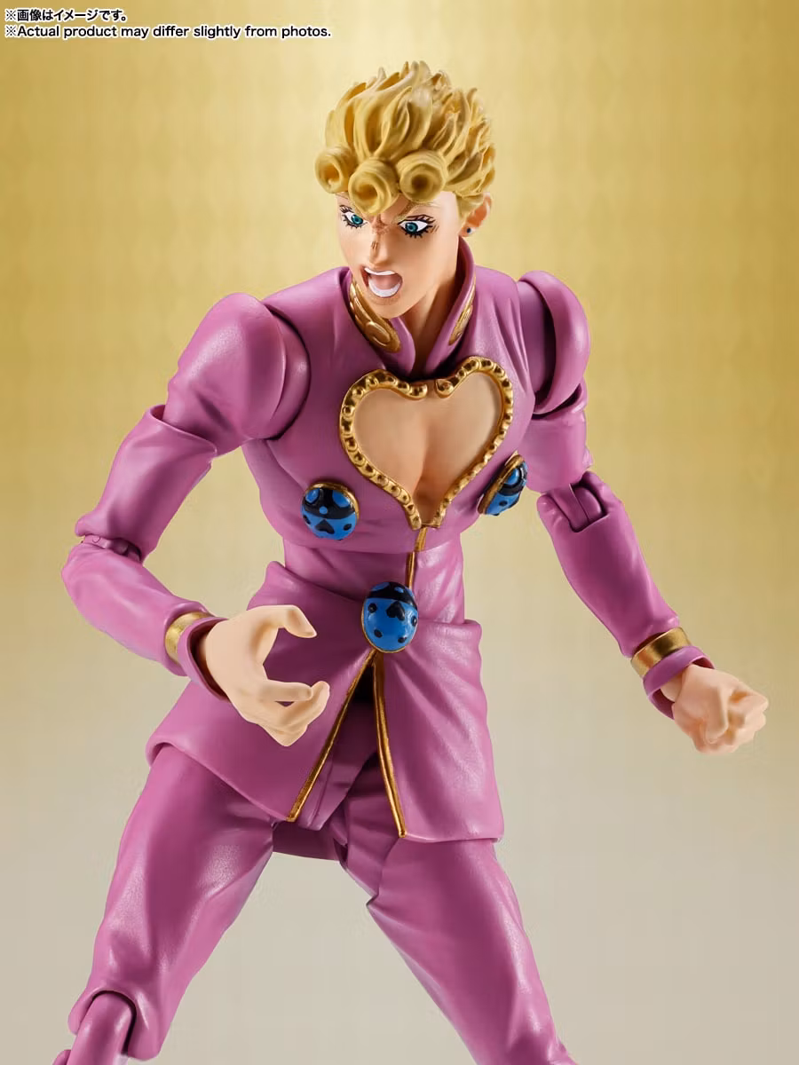 JoJo's Bizarre Adventure: Golden Wind S.H.Figuarts Giorno Giovanna Action Figure