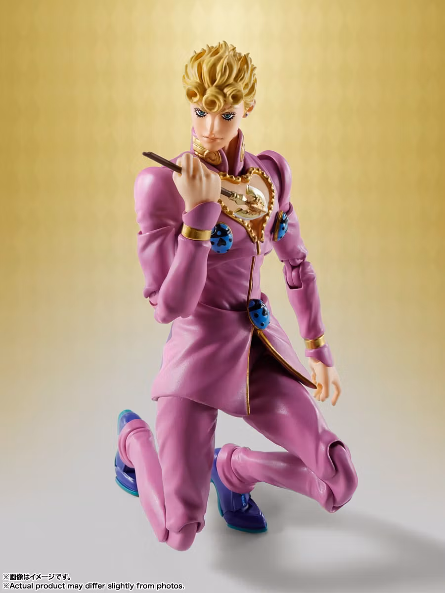 JoJo's Bizarre Adventure: Golden Wind S.H.Figuarts Giorno Giovanna Action Figure