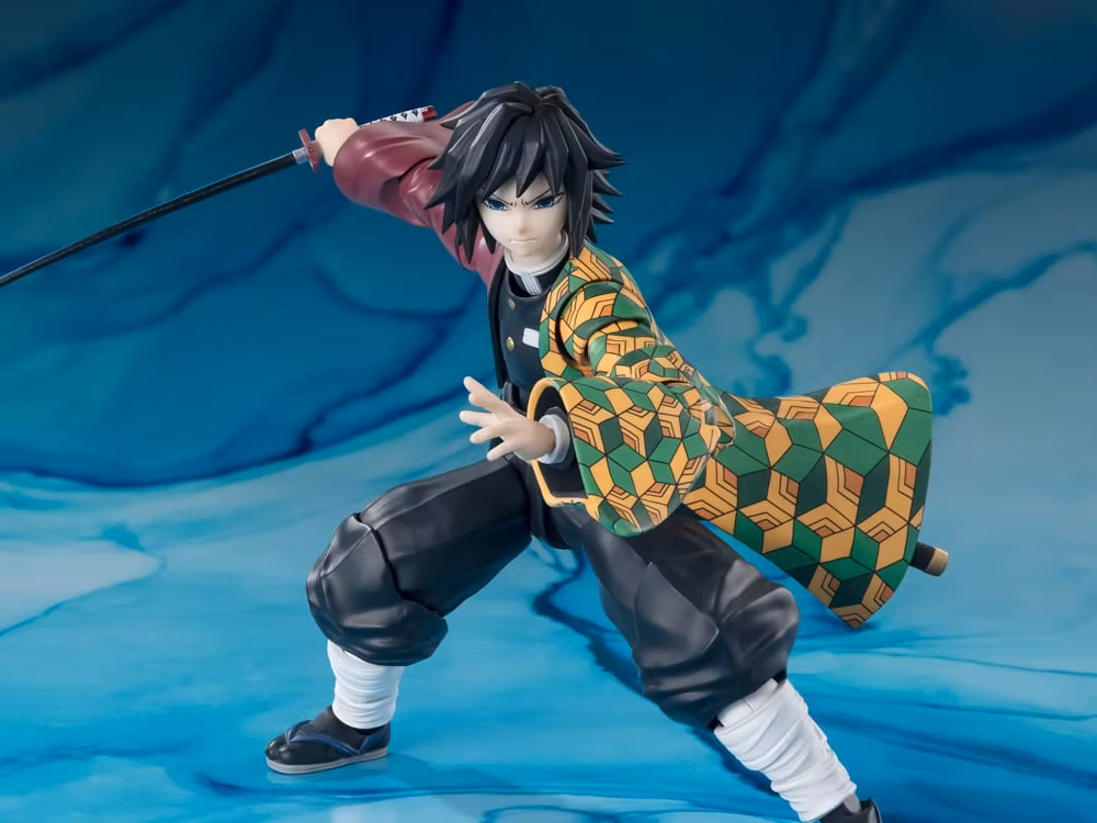 Demon Slayer: Kimetsu no Yaiba S.H.Figuarts Giyu Tomioka Action Figure (Rerelease)
