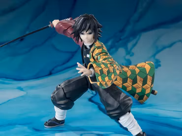 Demon Slayer: Kimetsu no Yaiba S.H.Figuarts Giyu Tomioka Action Figure (Rerelease)