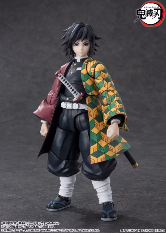 Demon Slayer: Kimetsu no Yaiba S.H.Figuarts Giyu Tomioka Action Figure (Rerelease)