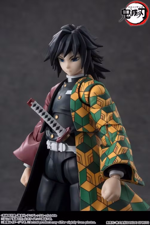 Demon Slayer: Kimetsu no Yaiba S.H.Figuarts Giyu Tomioka Action Figure (Rerelease)