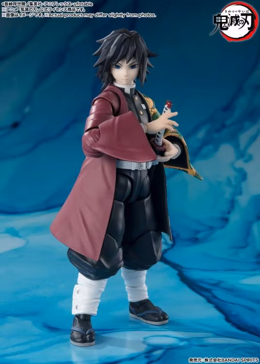 Demon Slayer: Kimetsu no Yaiba S.H.Figuarts Giyu Tomioka Action Figure (Rerelease)