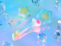 Magical Sisters LuluttoLilly Proplica Stattoneoneon & Glass Heart HopePact Set