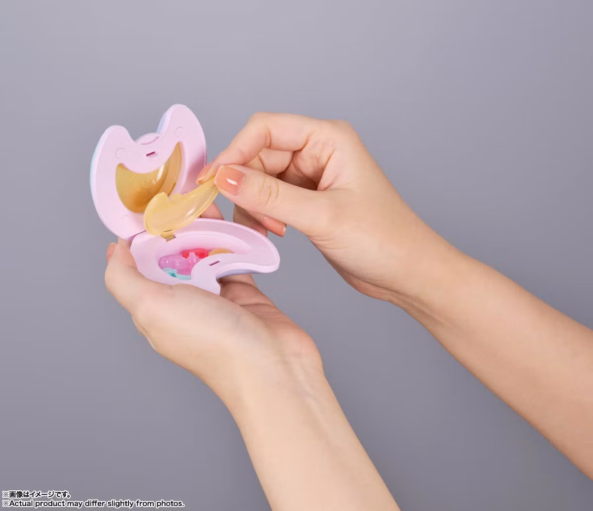 Magical Sisters LuluttoLilly Proplica Moontoneoneon & Glass Heart DreamPact Set