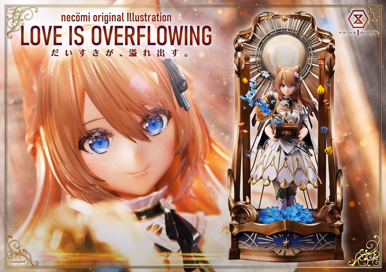 necomi Concept Masterline Love is Overflowing (Bonus Ver.) 1/5 Scale Limited Edition Statue