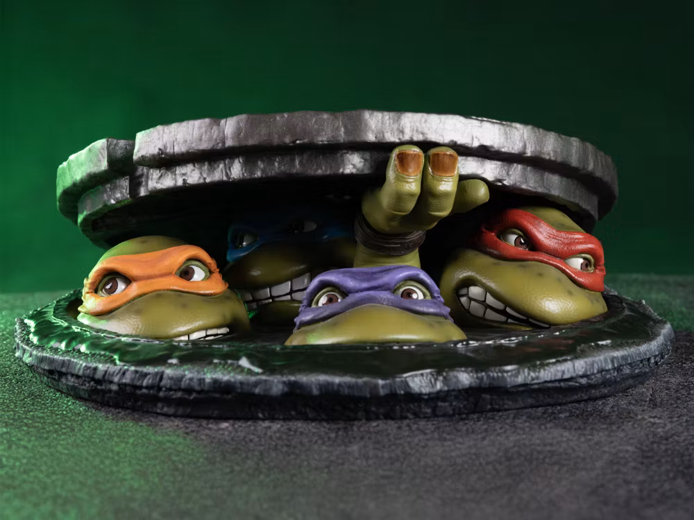 Teenage Mutant Ninja Turtles (1990) Underground (Tabletop Edition) 1/4 Scale Statue