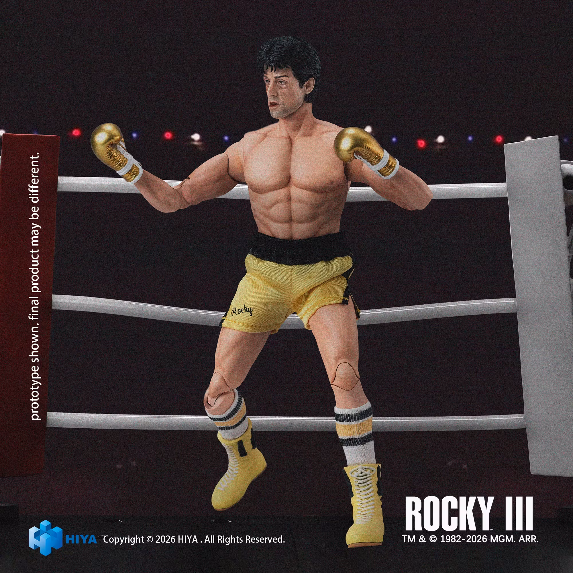 Rocky III Exquisite Super Series Rocky Balboa (Boxer Ver.) 1/12 Scale Action Figure