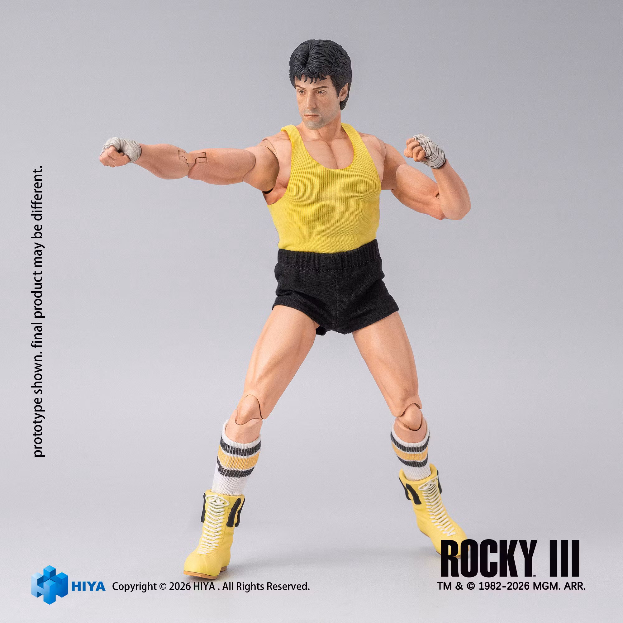 Rocky III Exquisite Super Series Rocky Balboa (Boxer Ver.) 1/12 Scale Action Figure