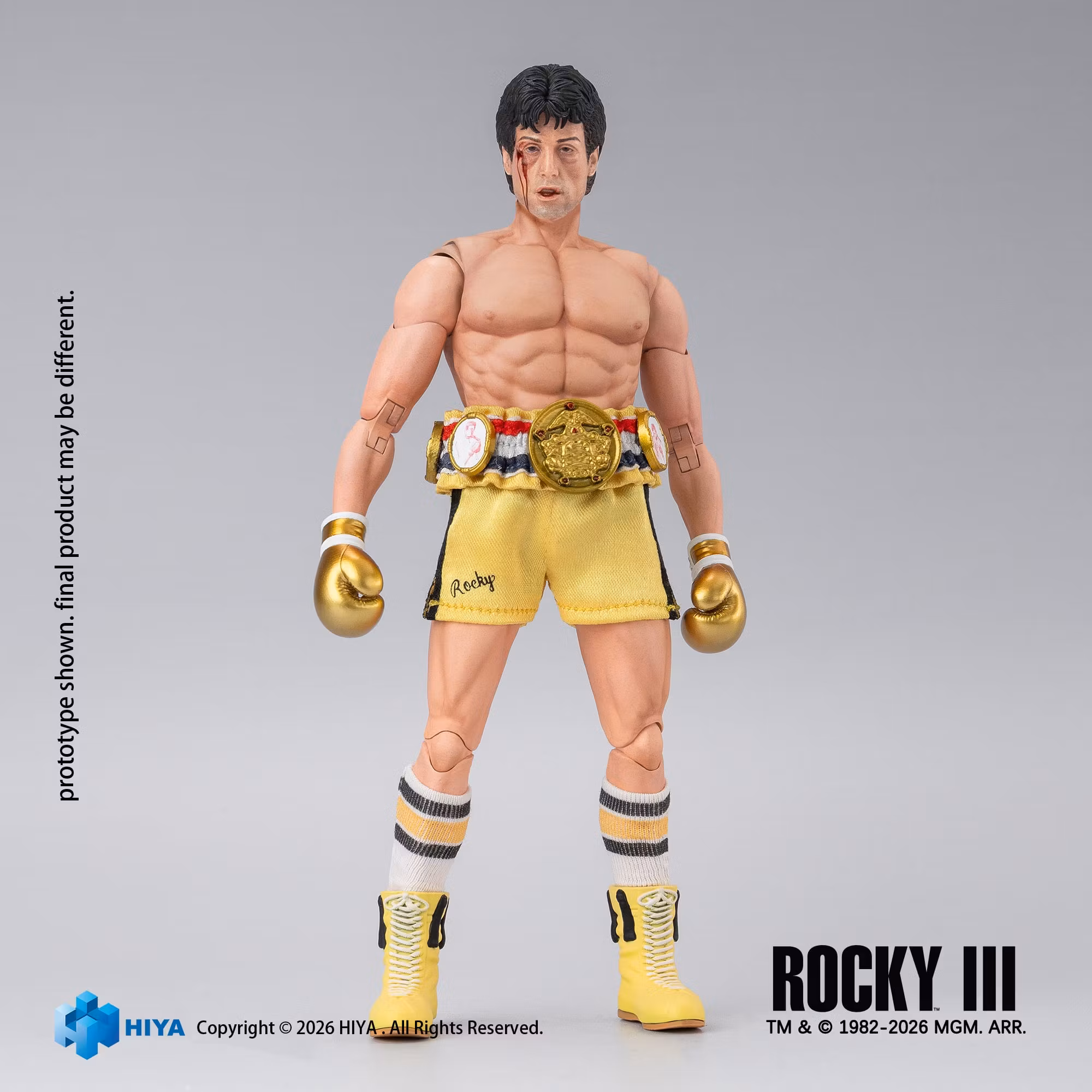 Rocky III Exquisite Super Series Rocky Balboa (Boxer Ver.) 1/12 Scale Action Figure