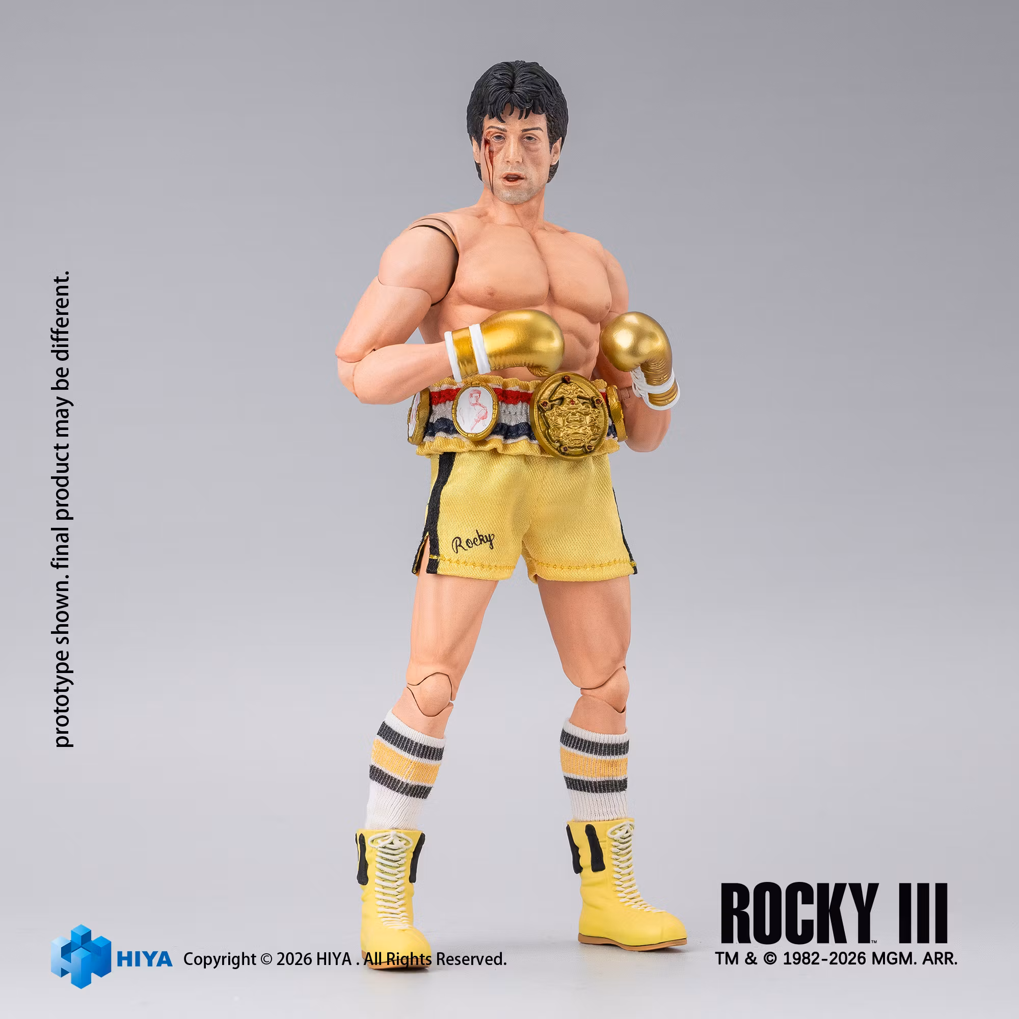 Rocky III Exquisite Super Series Rocky Balboa (Boxer Ver.) 1/12 Scale Action Figure