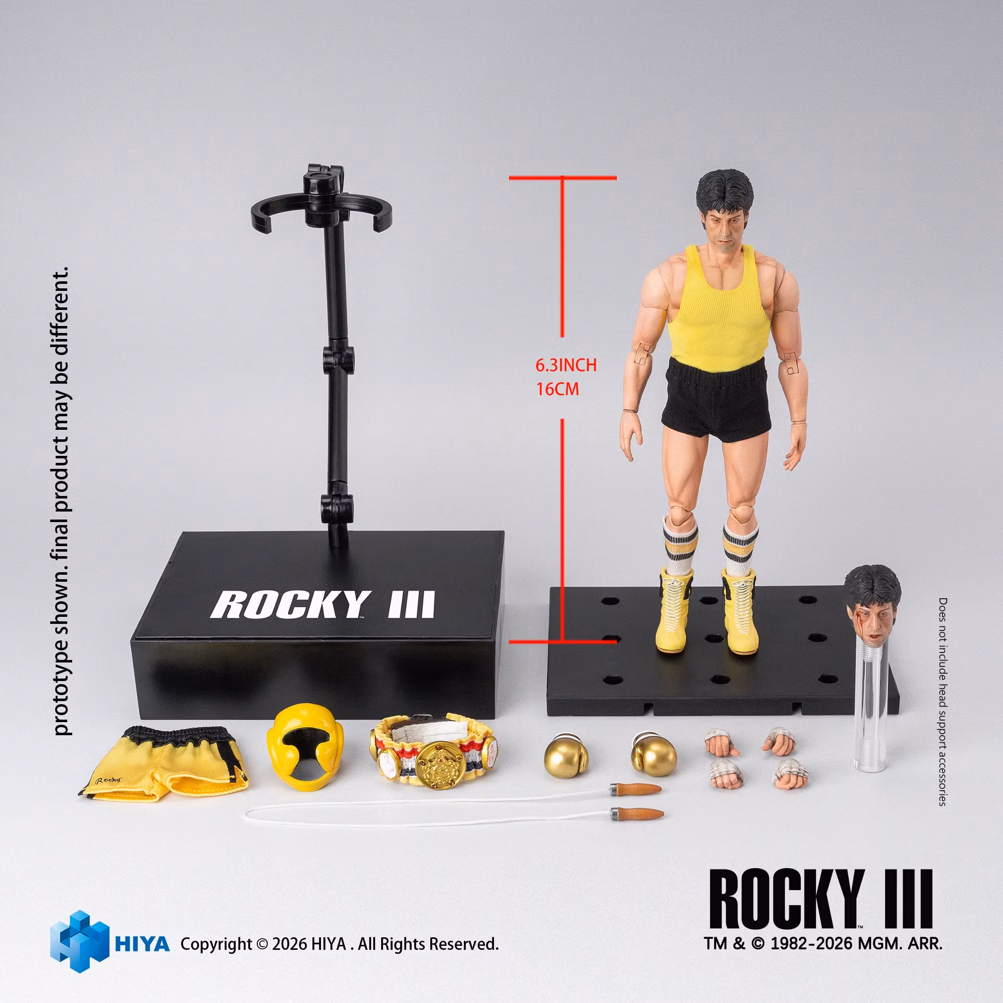 Rocky III Exquisite Super Series Rocky Balboa (Boxer Ver.) 1/12 Scale Action Figure