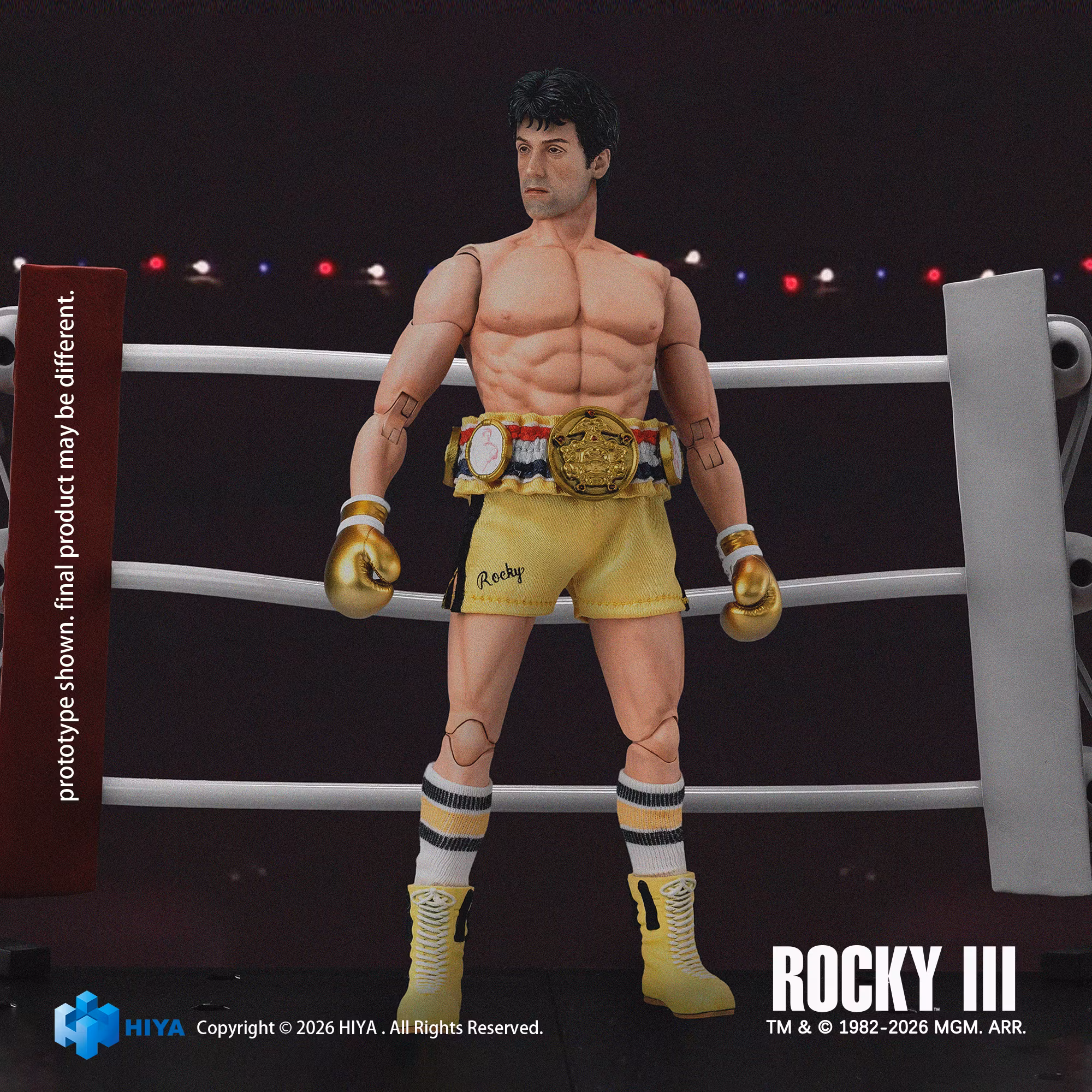 Rocky III Exquisite Super Series Rocky Balboa (Boxer Ver.) 1/12 Scale Action Figure
