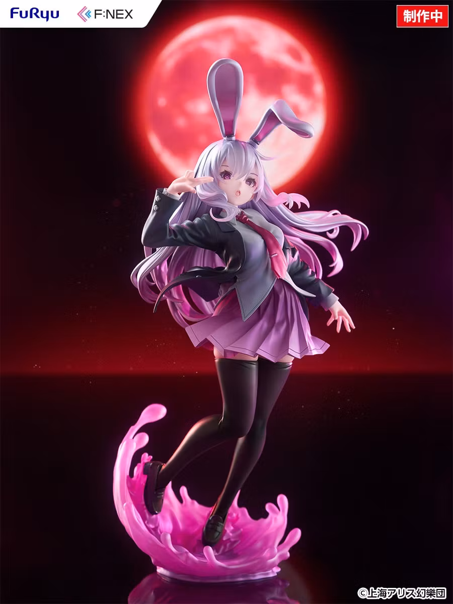 Touhou Project F:Nex Reisen Udongein Inaba (Illustration by Uuzan) 1/7 Scale Figure