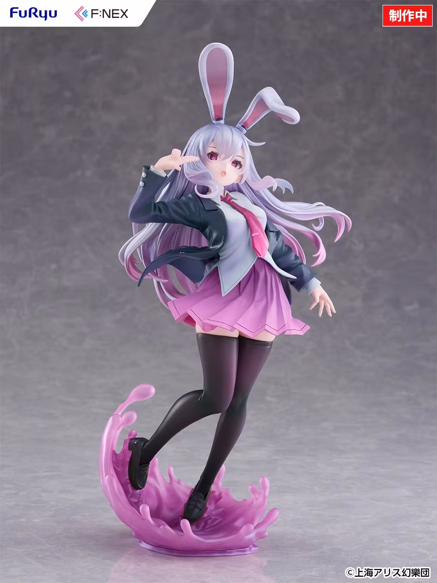 Touhou Project F:Nex Reisen Udongein Inaba (Illustration by Uuzan) 1/7 Scale Figure