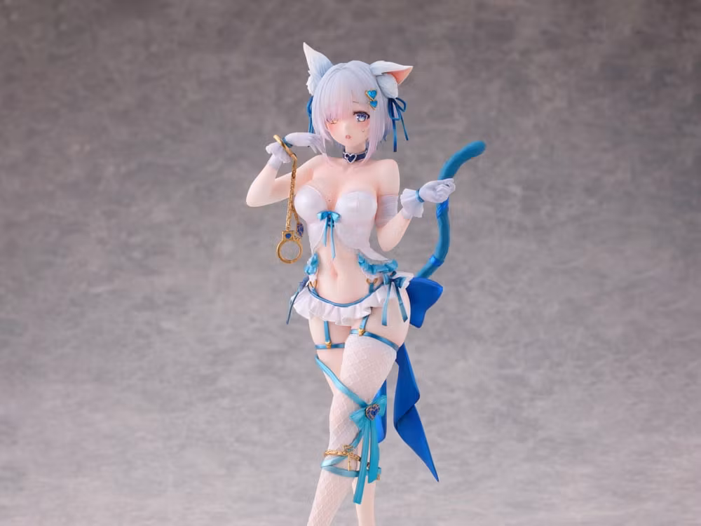 Fernemo Illustration Shibarare Neko Putika-chan 1/7 Scale Figure