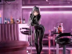 YD Illustration Dear My Rubber Kurokawa Miu 1/6 Scale Figure (With Bonus)
