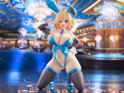 Nadare Takamine Illustration -Sakura- Sophia F. Shirring (Blue Bunny Ver.) 1/6 Scale Figure