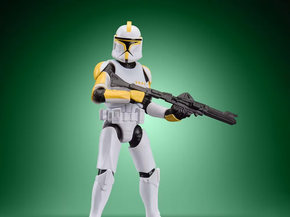 Star Wars: The Vintage Collection Clone Trooper Commander (Attack of the Clones) Action Figure