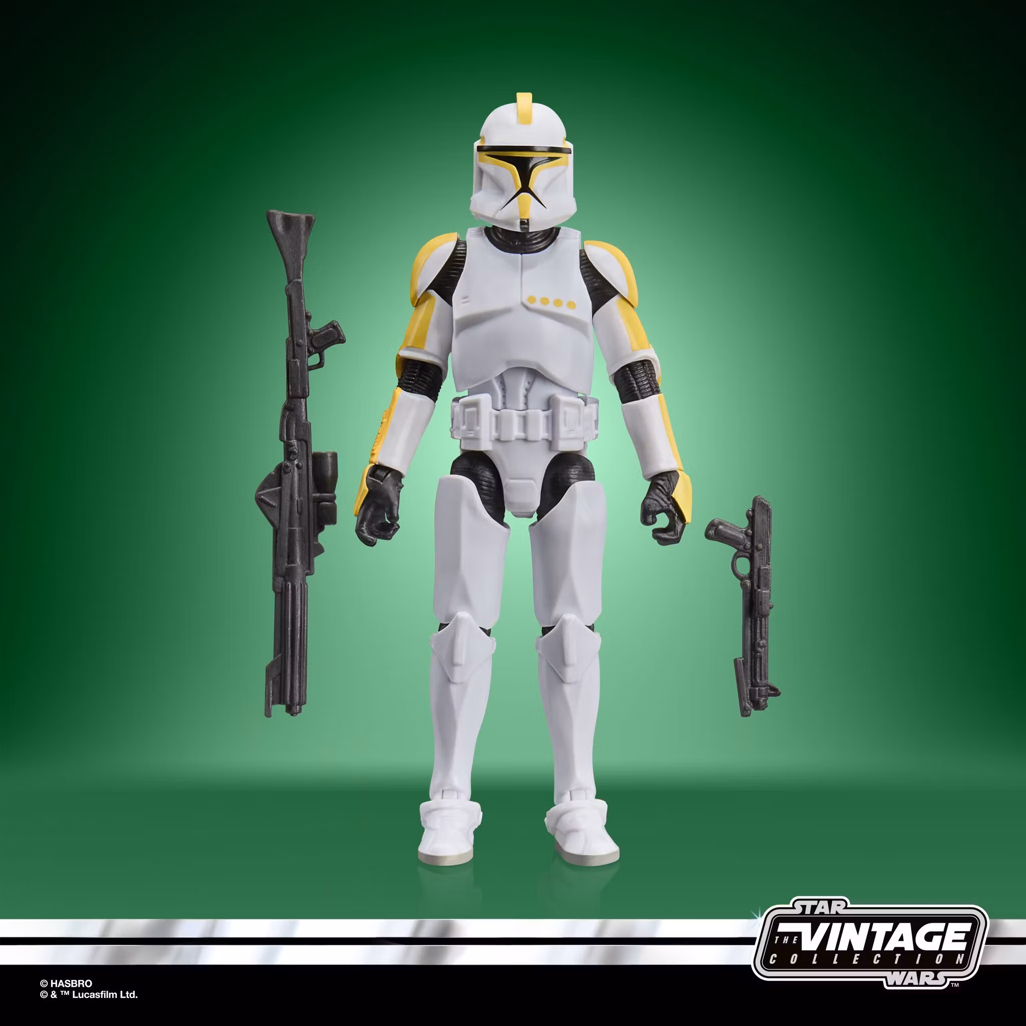Star Wars: The Vintage Collection Clone Trooper Commander (Attack of the Clones) Action Figure