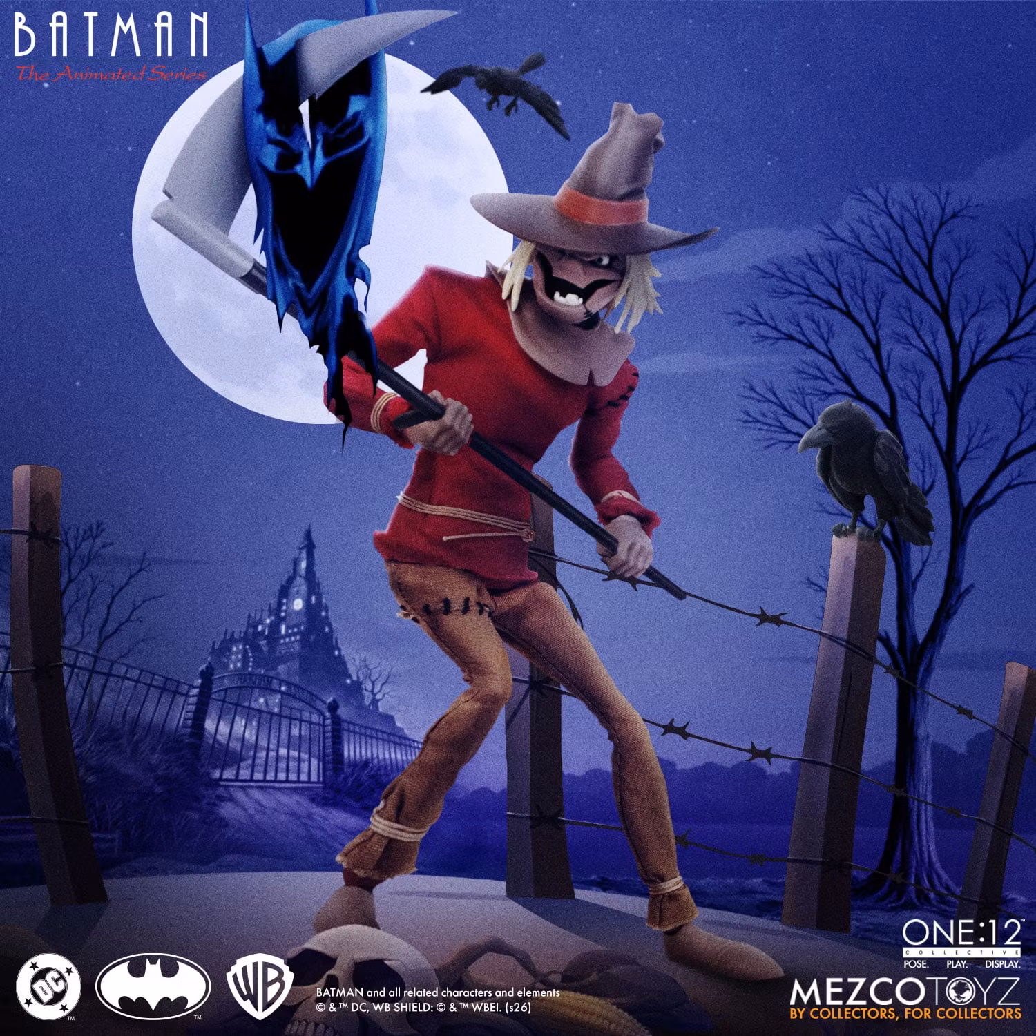 Batman: The Animated Series One:12 Collective Scarecrow Action Figure
