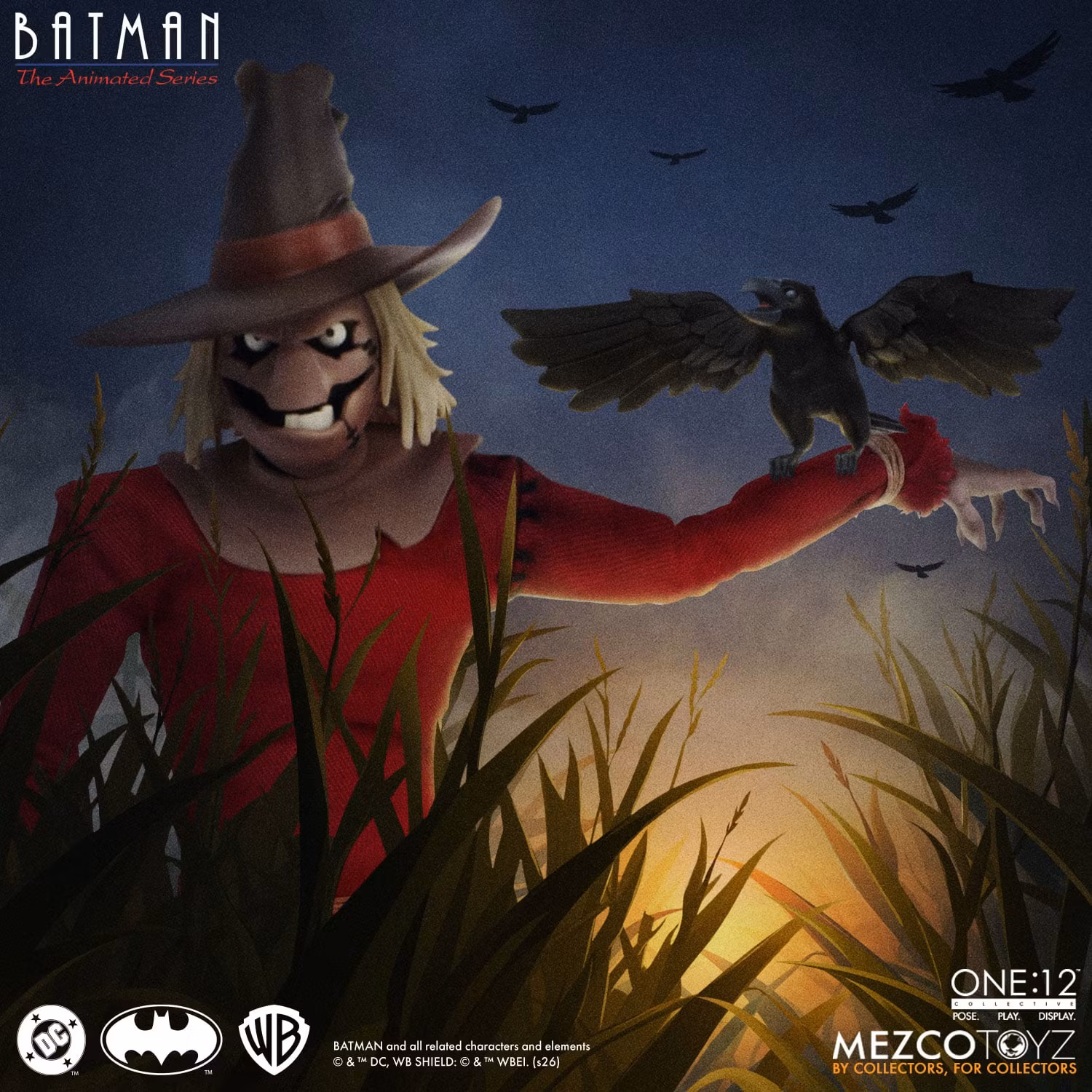 Batman: The Animated Series One:12 Collective Scarecrow Action Figure