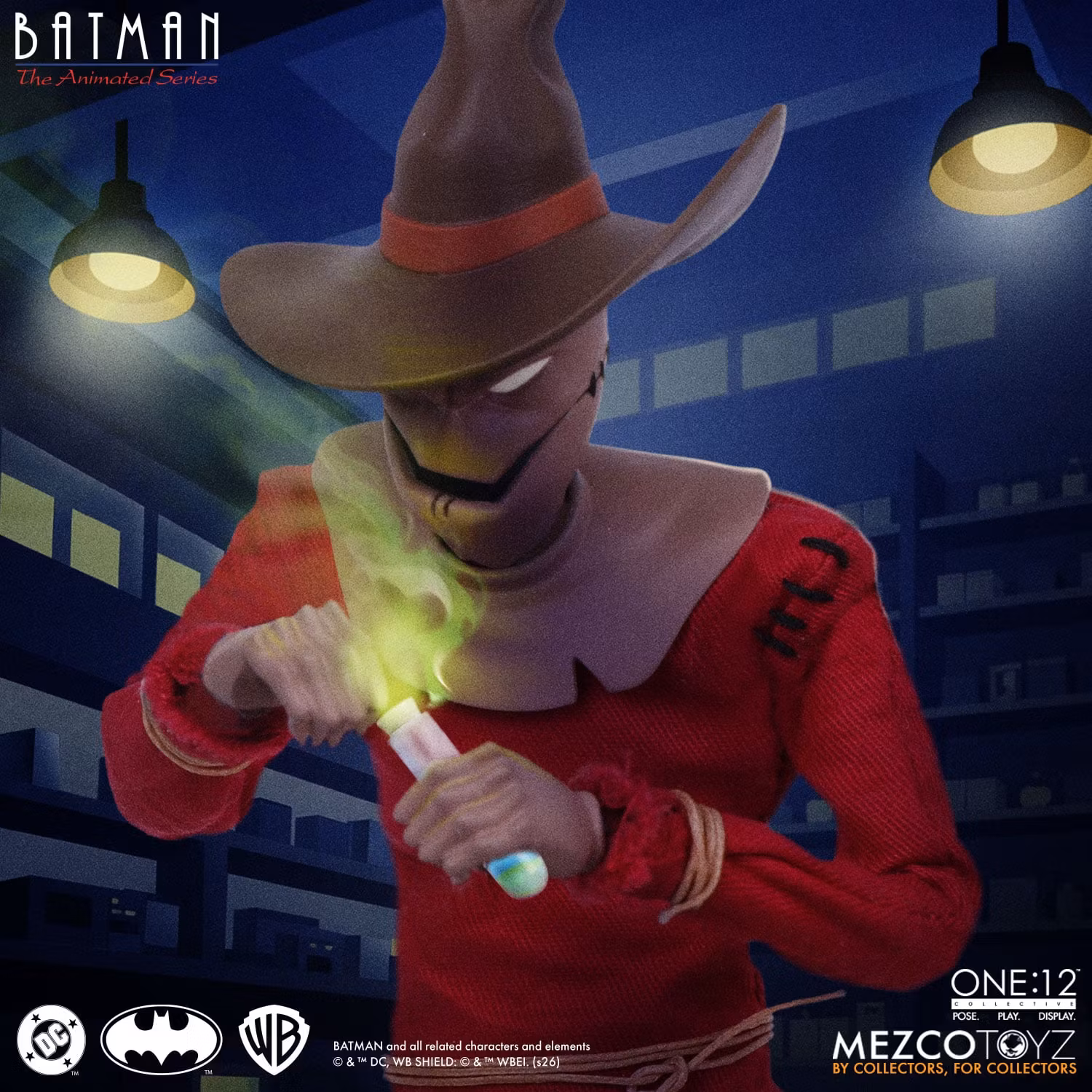 Batman: The Animated Series One:12 Collective Scarecrow Action Figure