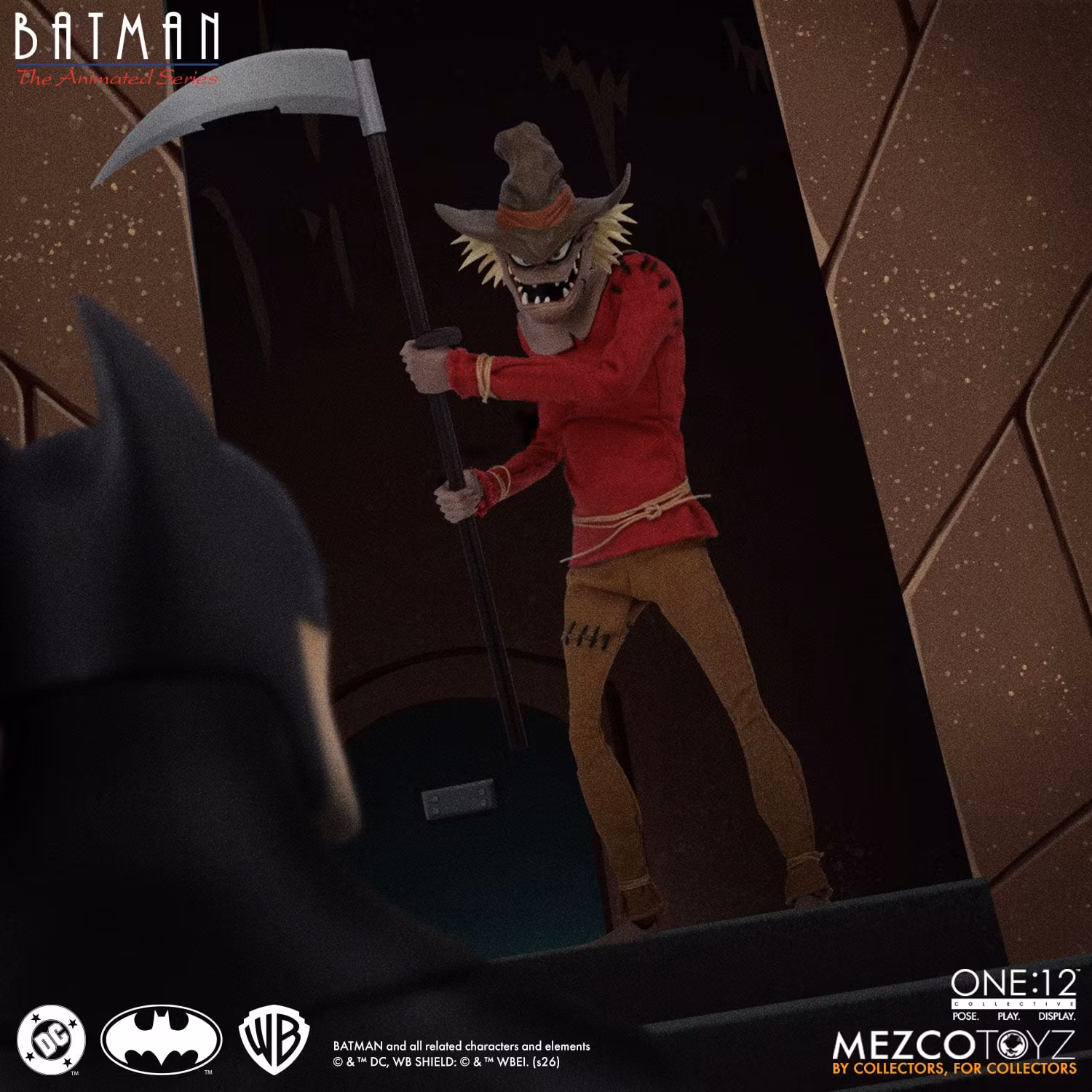 Batman: The Animated Series One:12 Collective Scarecrow Action Figure