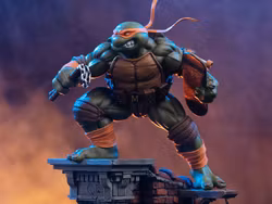 Teenage Mutant Ninja Turtles Unleashed Michelangelo 1/10 Art Scale Statue