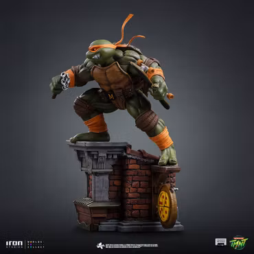 Teenage Mutant Ninja Turtles Unleashed Michelangelo 1/10 Art Scale Statue