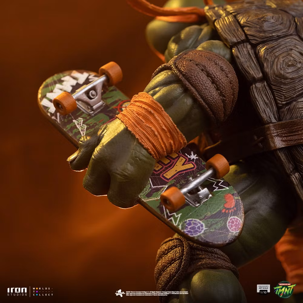Teenage Mutant Ninja Turtles Unleashed Michelangelo 1/10 Art Scale Statue
