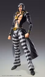 JoJo's Bizarre Adventure Super Action Statue Risotto Nero (Rerelease)